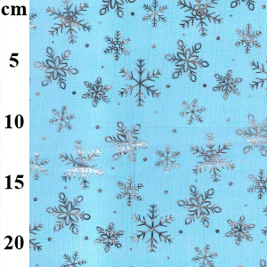 Snowflake Organza C7135